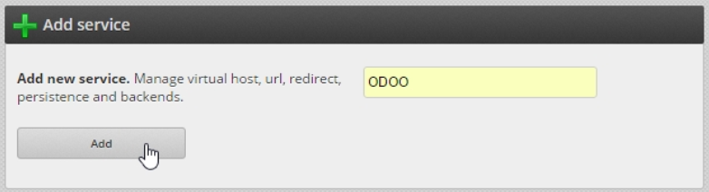 Odoo create http service