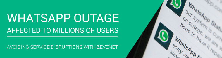 whatsapp outage, whatsapp disruption, whatsapp high availability